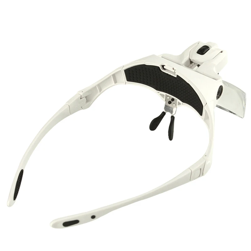 Magnifying Glasses magnifier 1.5X 2.5X 3.5X 5.0X USB Rechargeable With LED  Light