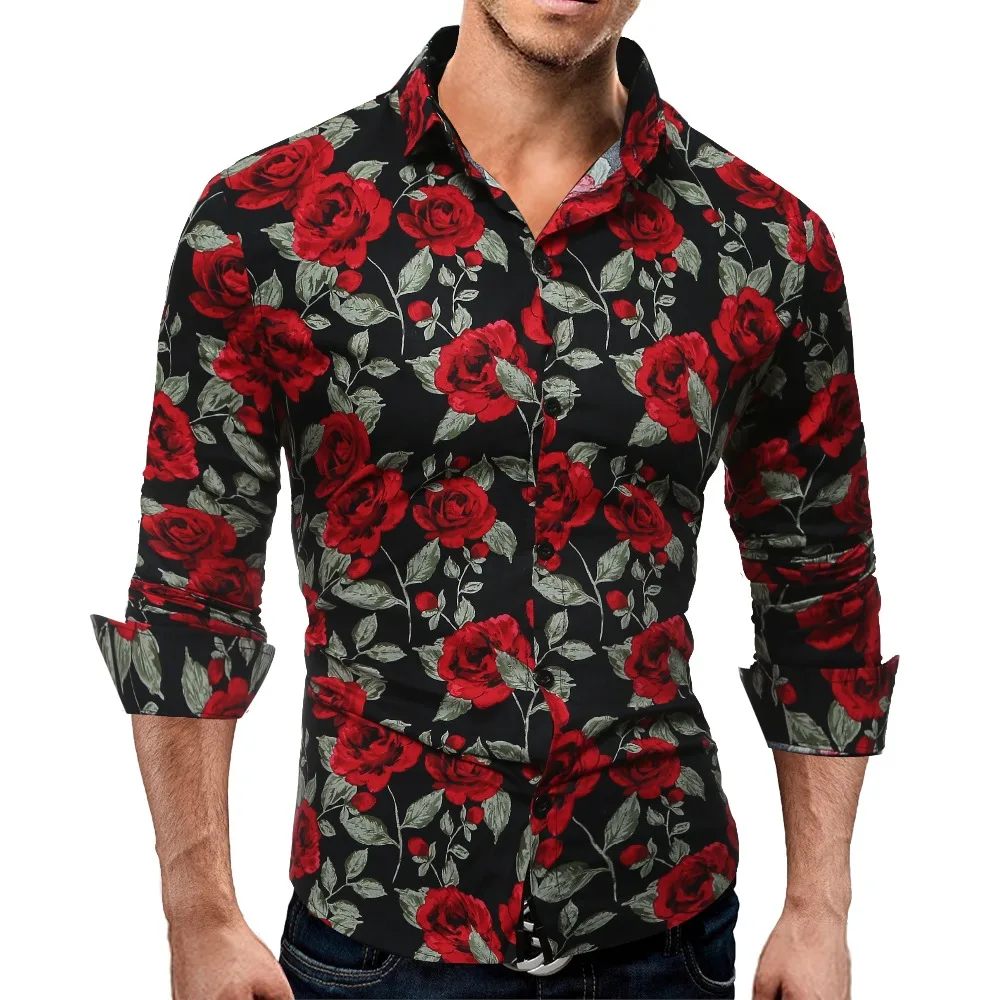 Flower shirt image Clearance