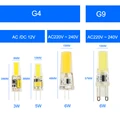 LED G4 Light G9 Led Lamp E14 Bulb 7W 9W 10W 12W COB 2835SMD 220V AC12V No Flicker Dimmable Ceramic Replace 30/40W halogen lamp preview-4