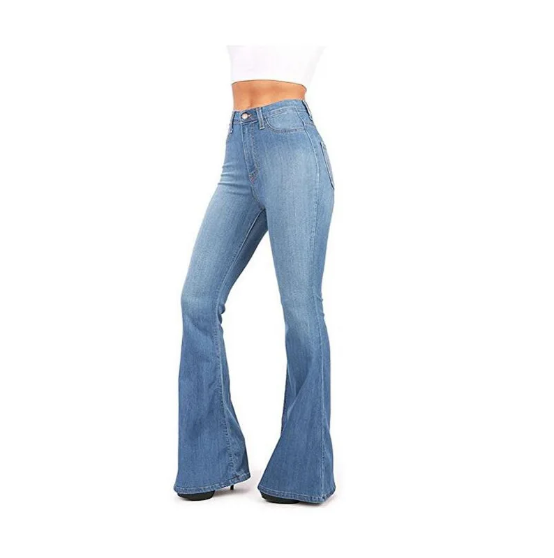 flare leg high waisted jeans