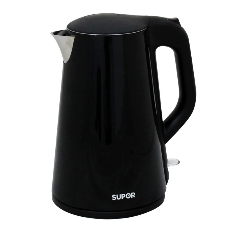 electric tea kettle black