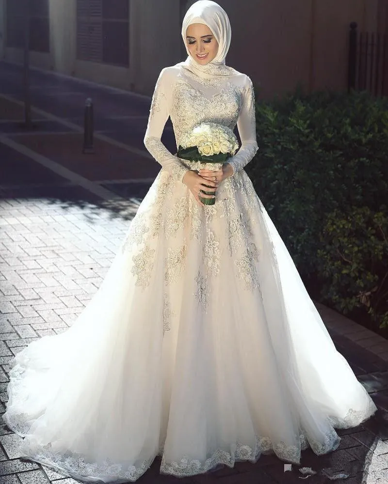 arabic wedding gowns design