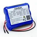 Liitokala New 12 V 2600 mAh lithium-ion Battery pack Monitor CCTV Camera  12.6 V to 11.1 V 18650 backup power preview-3