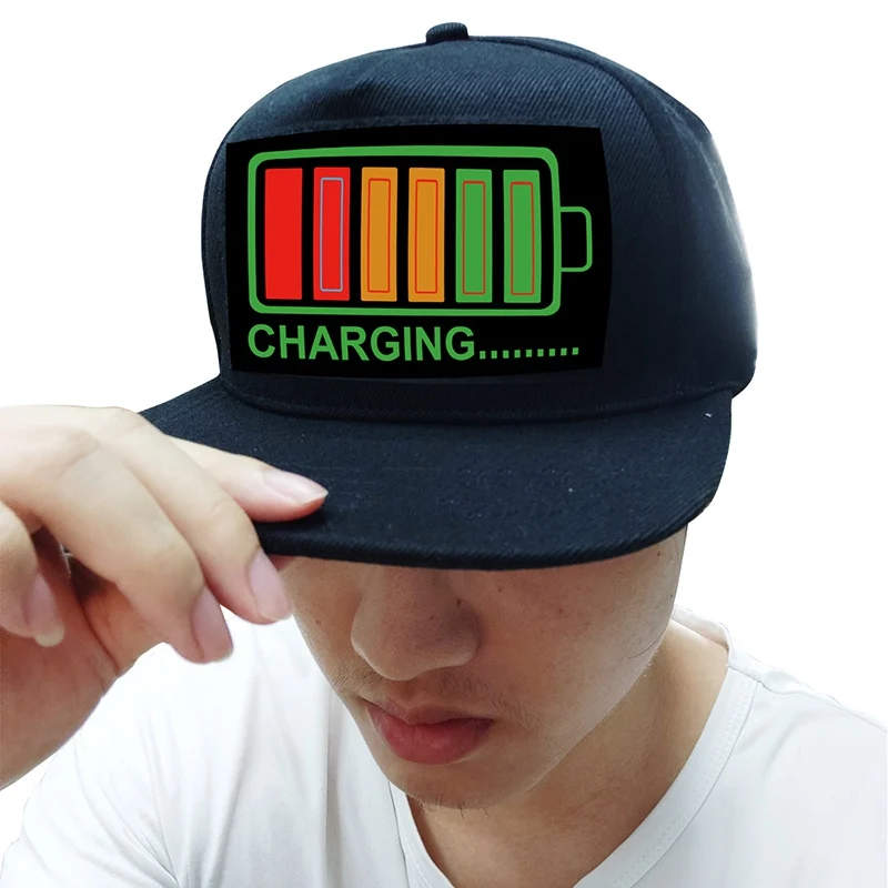 hat that lights up to music