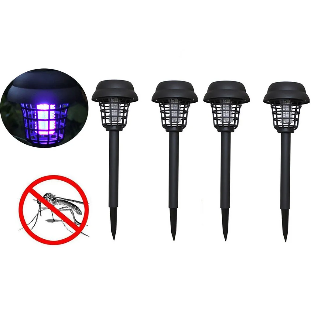 solar garden light bug zapper