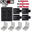חדש SJCam SJ4000 Eken H9 Git-LB101 Git סוללה SJ5000 SJ6000 SJ7000 SJ8000 SJ9000 + מטען USB כפול