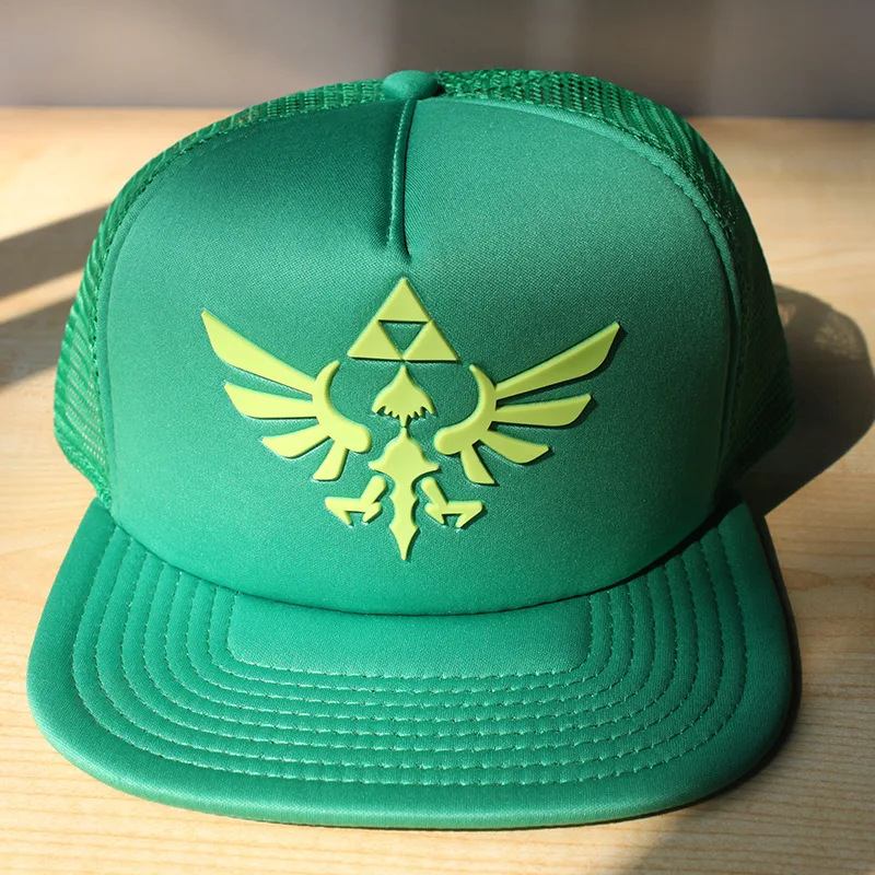 green mesh cap