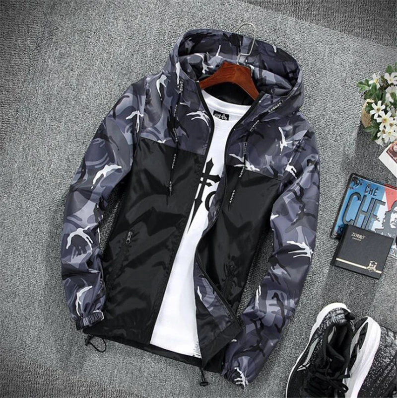 yizlo jackets men camo jacket 