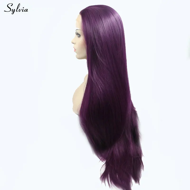 dark purple lace front