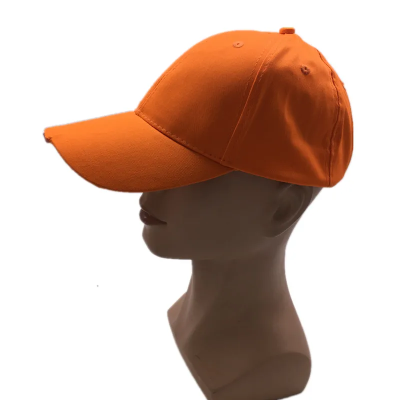 Orange Hat Adustable Outdoors Fishing 