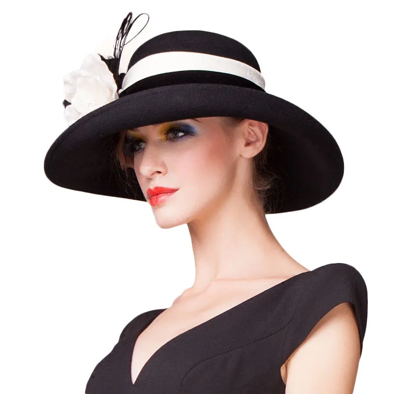 wool church hats for women