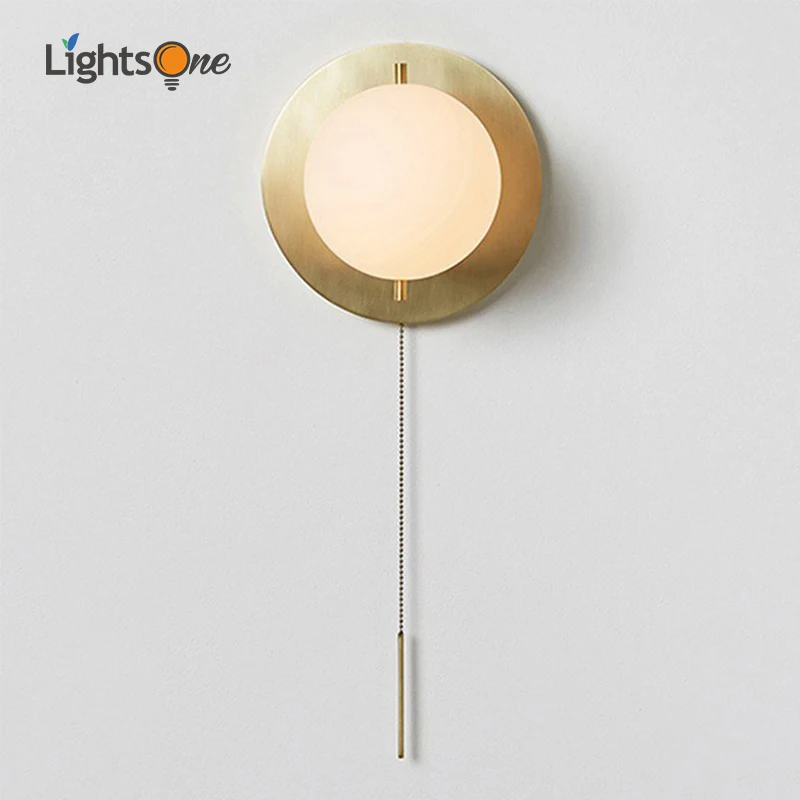 round wall light