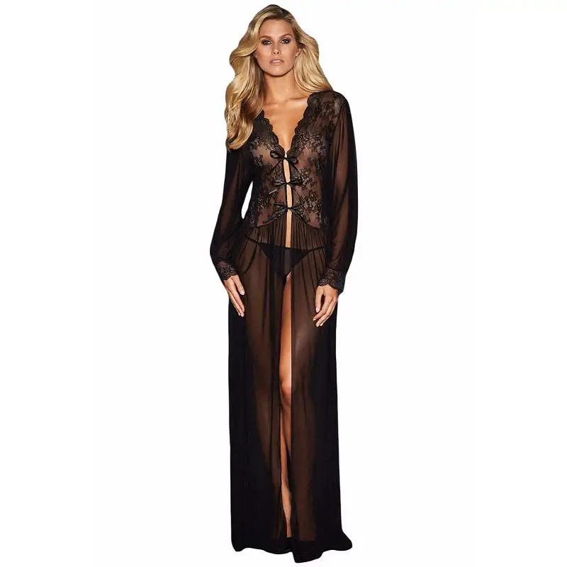 Black See Through Sexy Lingerie Baby 