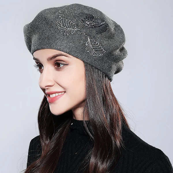 קנו כובעי נשים | Beret Hat Femme Women 