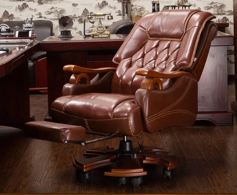 office real leather chair