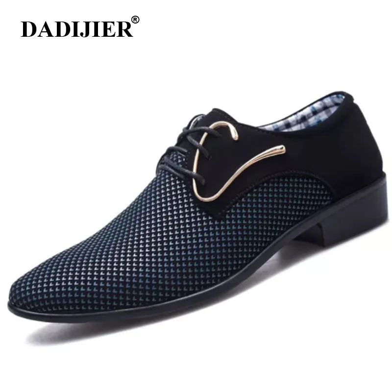 DADIJIER Office Men's Dress Suit Shoes 