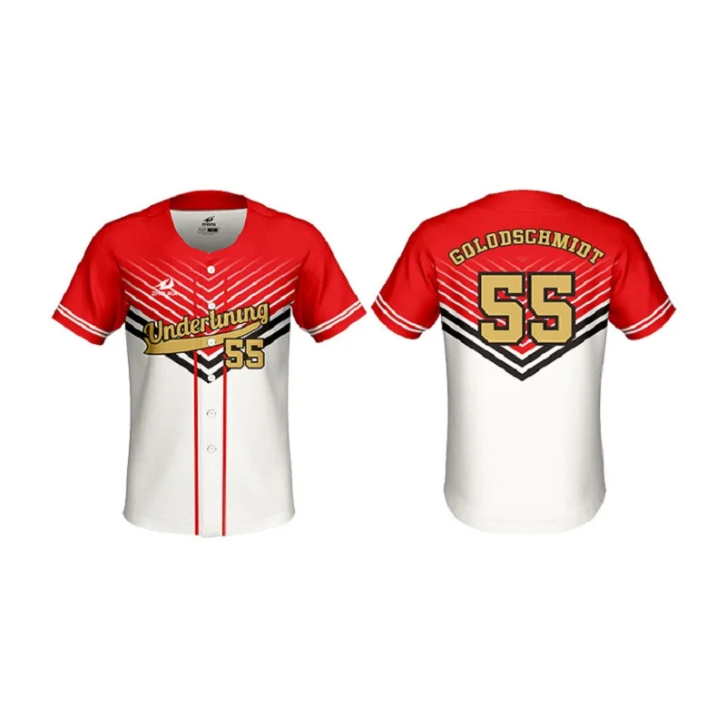Custom Design Baseball Jerseys Sublimated Training Wear Mens Sports Shirt Camiseta  Beisbol Hombre Breathable Baseball Shirts - AliExpress