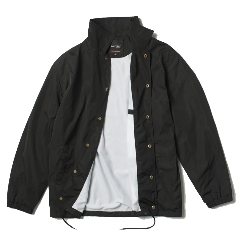 mens black coach jacket
