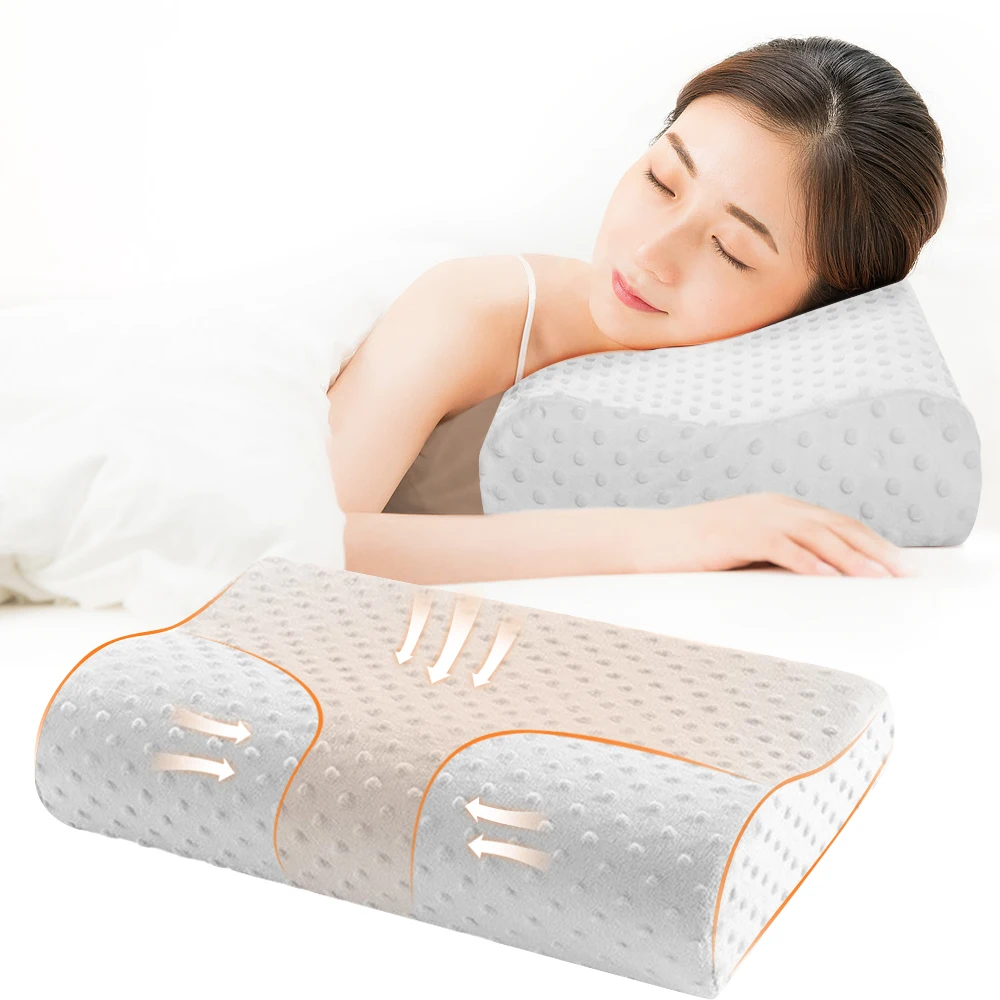 slow rebound memory foam pillow