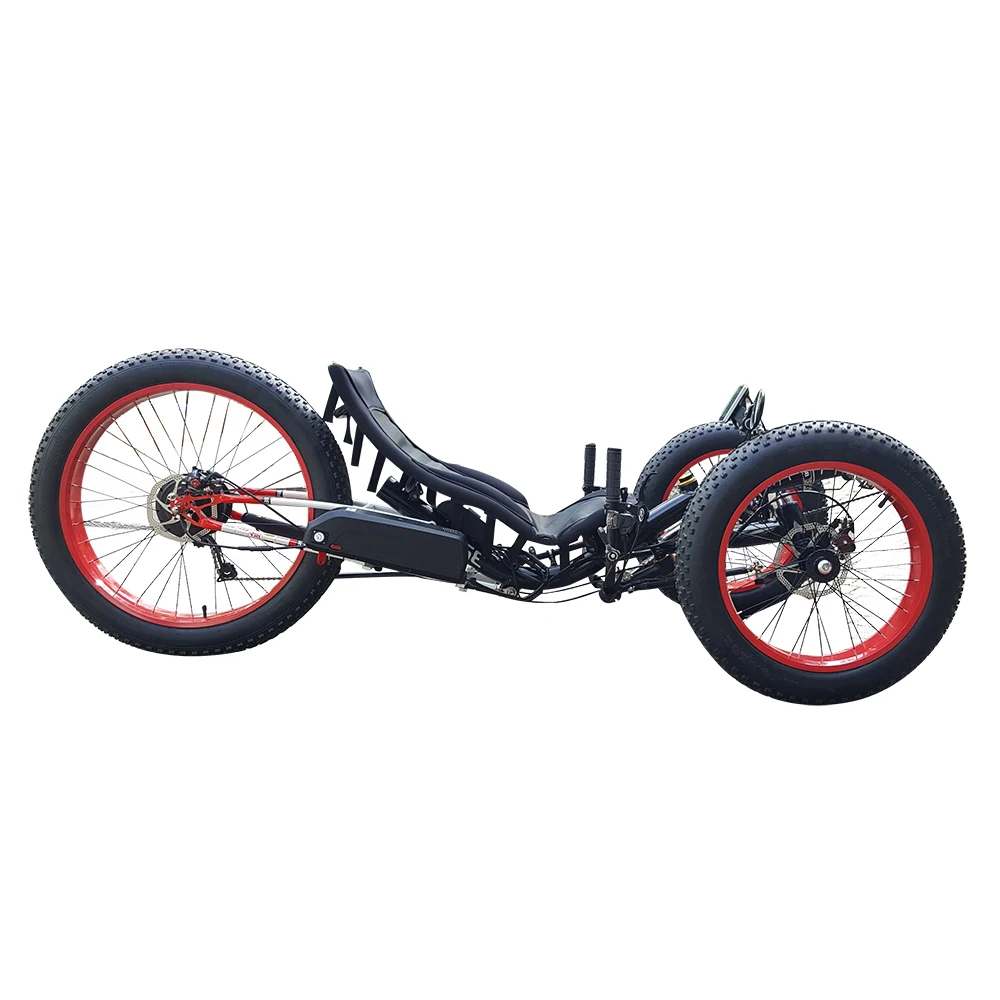 Fat Tire Electric Recumbent Trike