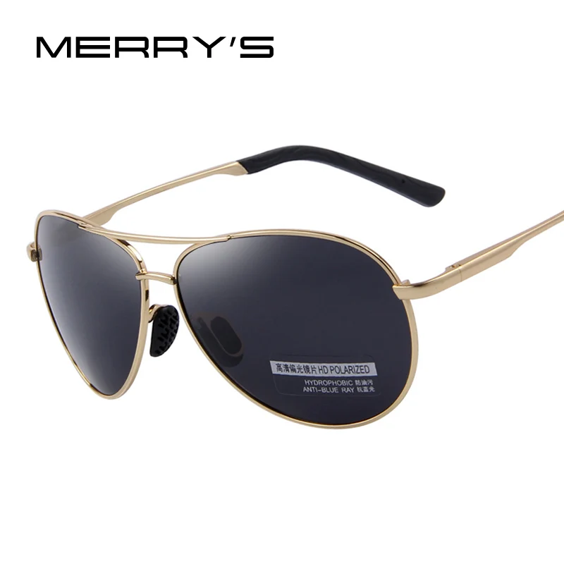 MERRYS Fashion Mens UV400 Polarized Sunglasses Men Driving Shield Eyewear Sun Glasses-animated-img