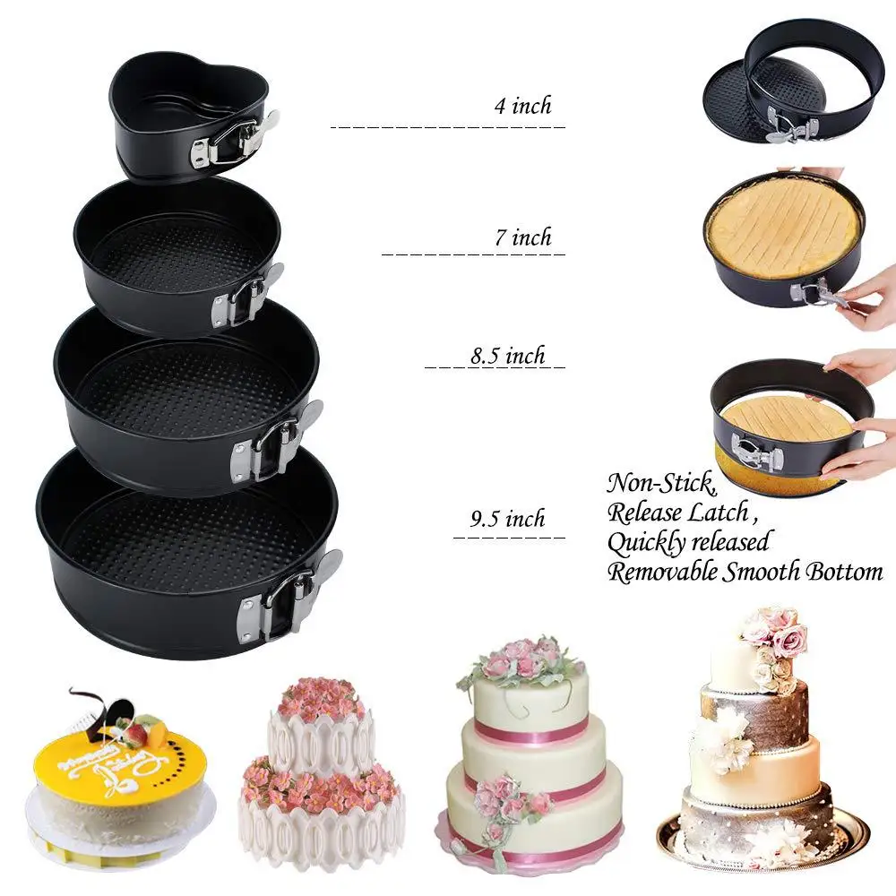 Cumpără Bucătărie. masă & bar  148Pcs DIY Multi-function Cake Decorating  Kit Cake Turntable Set Pastry Tube Fondant Tool Cake Kitchen Dessert Tools