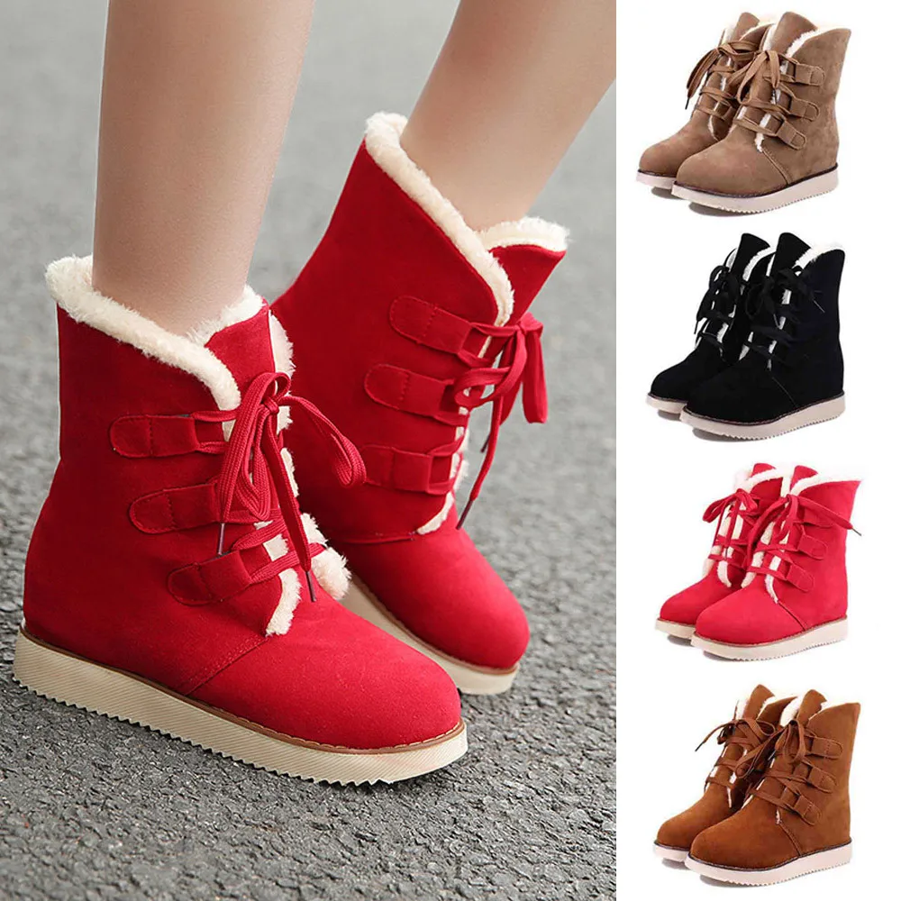 lace up warm boots