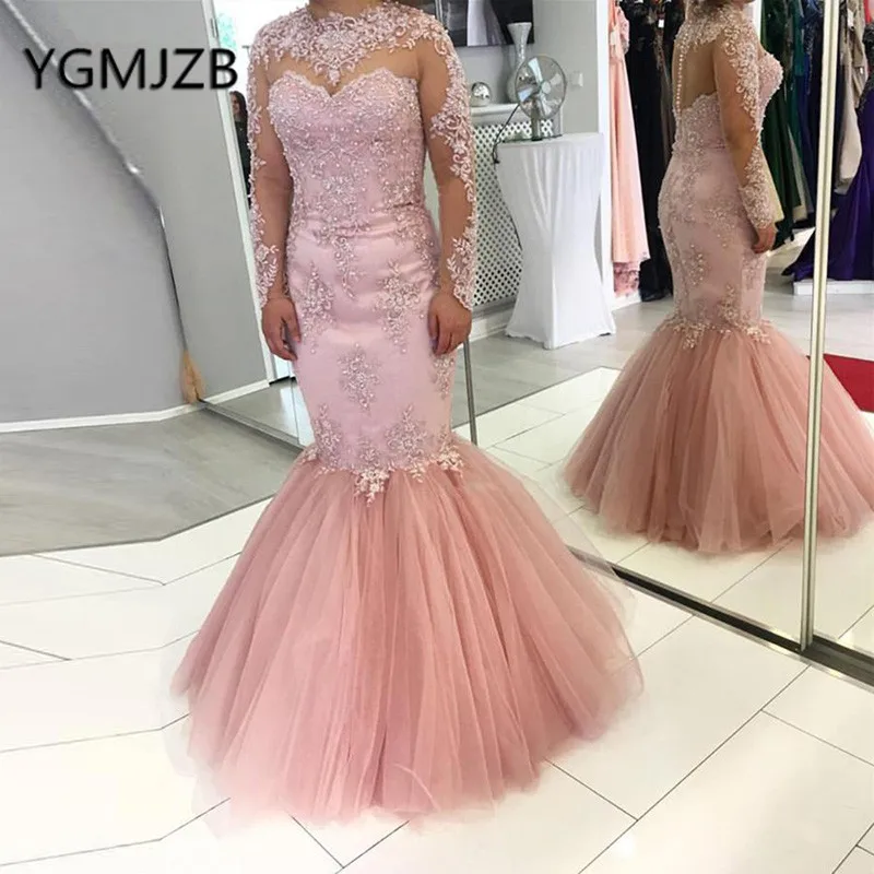 Elegant Long Prom Dresses 2019 Mermaid 