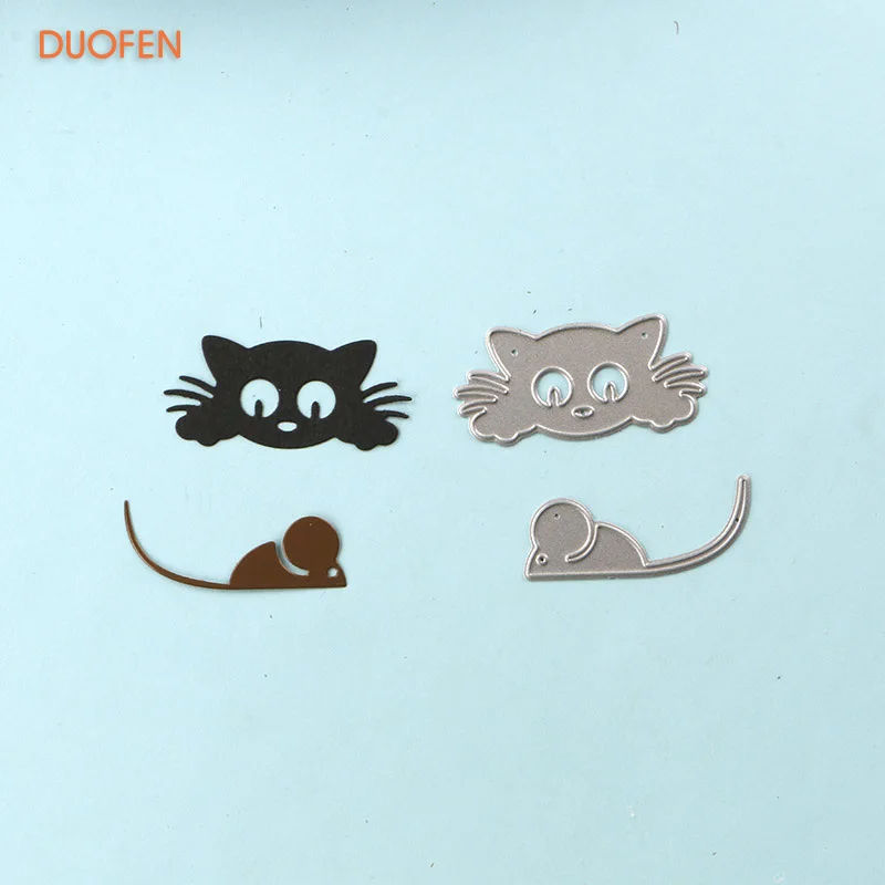 DUOFEN METAL CUTTING DIES basic shapes cards greeting Album Paper Scrapbook 