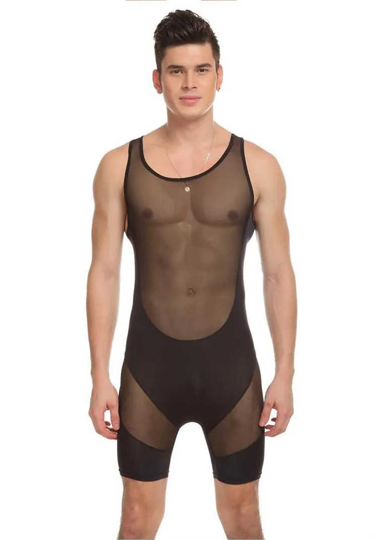 Αγορά Αντρικά εσώρουχα  Sexy Men's Thin Shapers Transparent Male