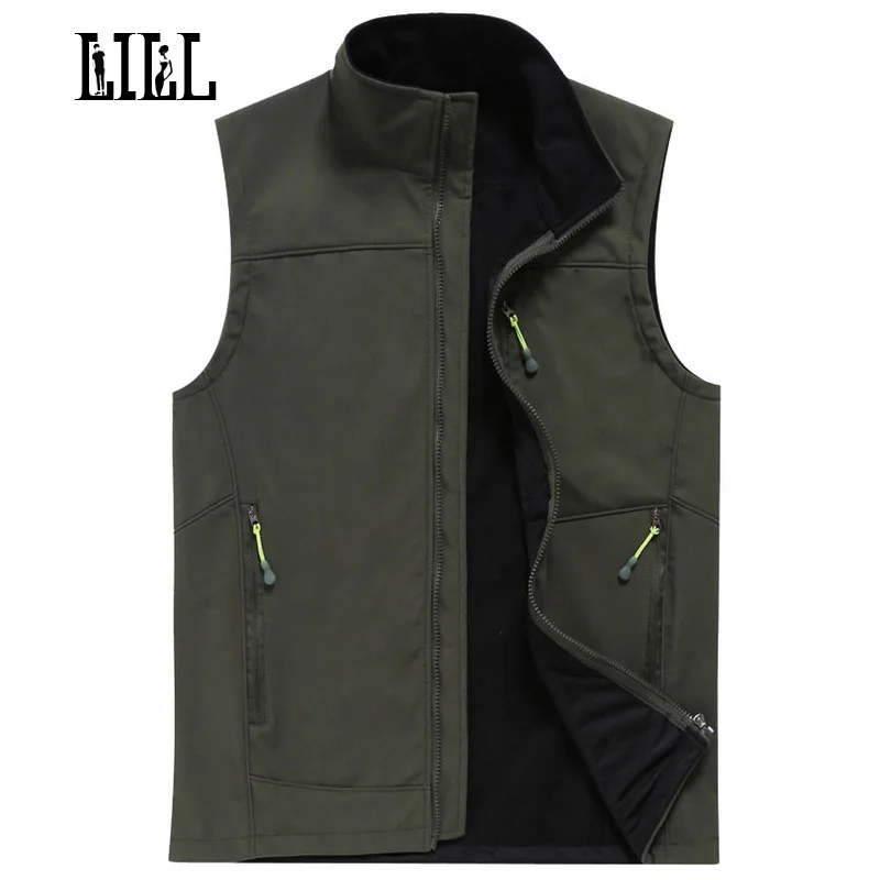 Waterproof Male Vest Men Autumn Winter 