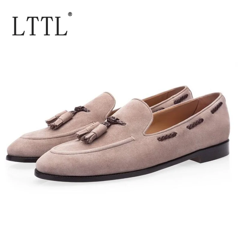 mens slip on shoes with tassels