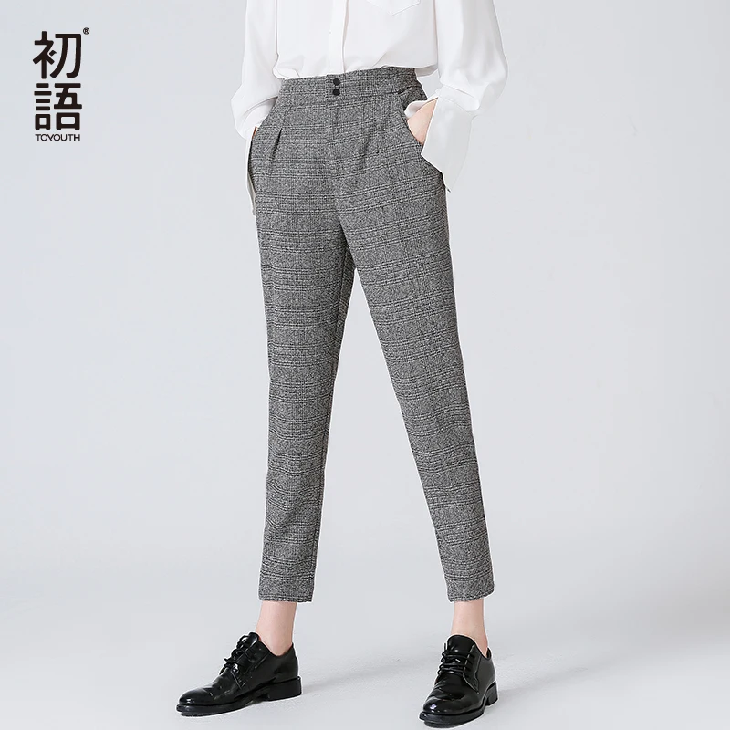 Toyouth Women's Pants Fashion Autumn 