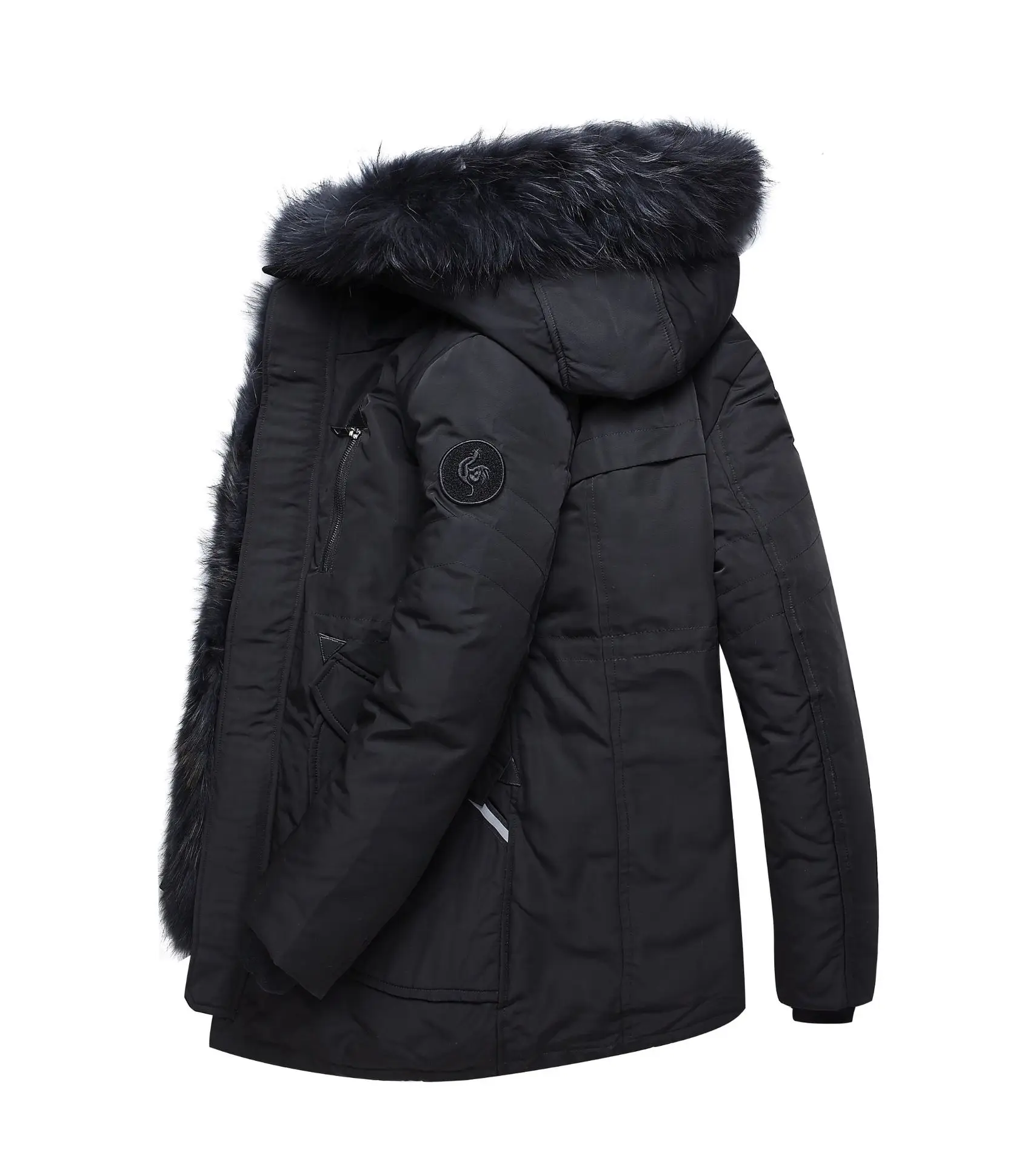 walter baker leather puffer