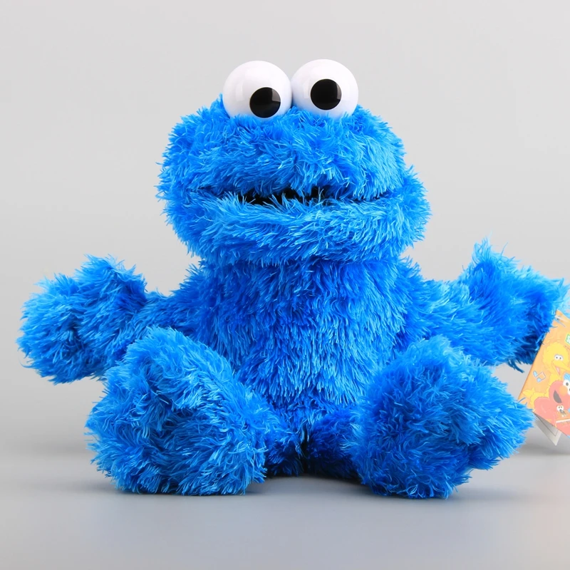 cookie monster puppet toy