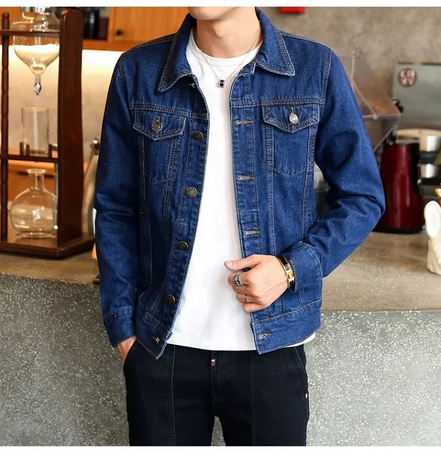 קנו ז'קטים | Man Jeans Jacket Thin 