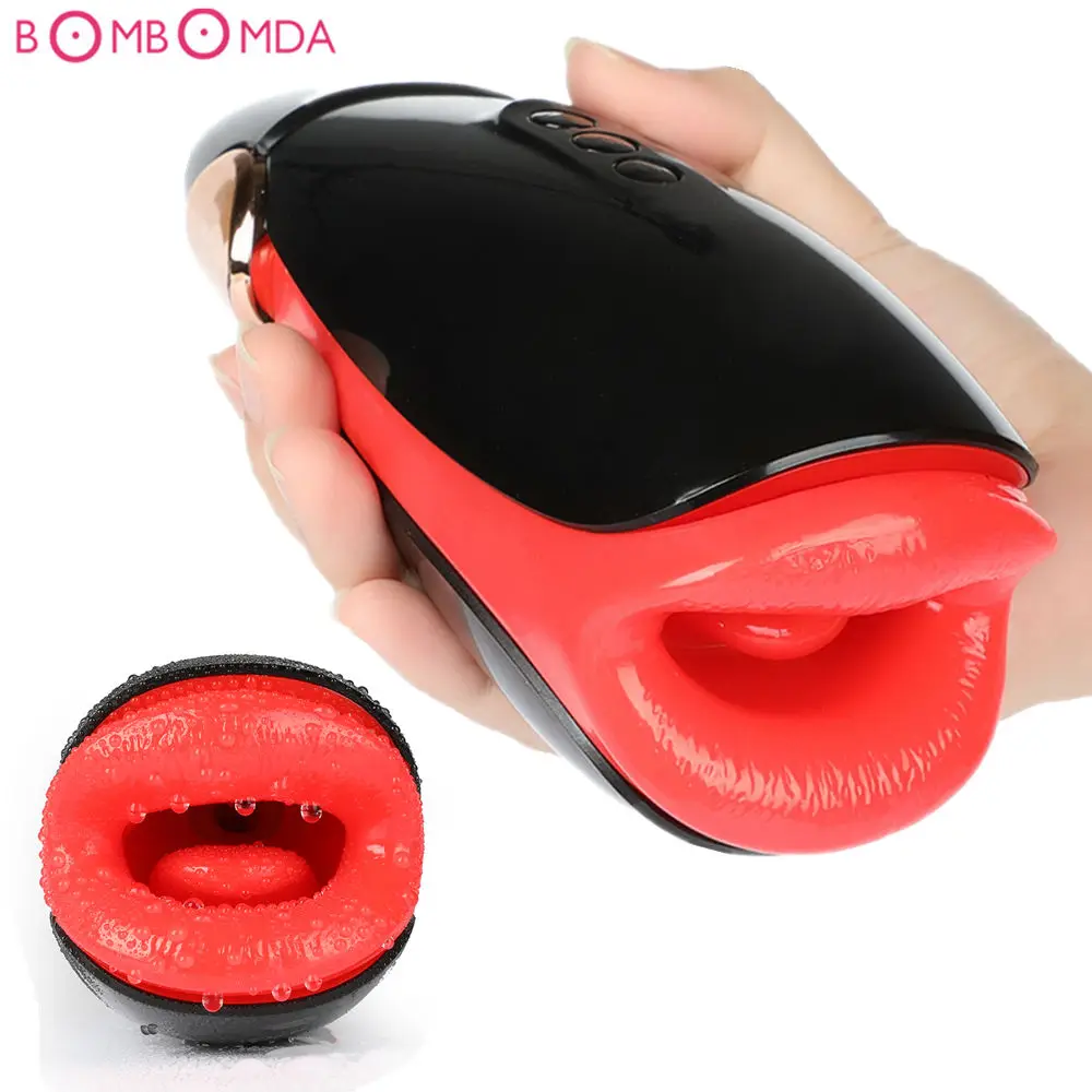 קנו אביזרי מין | Deep Throat Male Masturbator Electric Heating Blowjob Sucking  Machine G-spot Vibrator for Man Oral Masturbator Sex Toy for Men