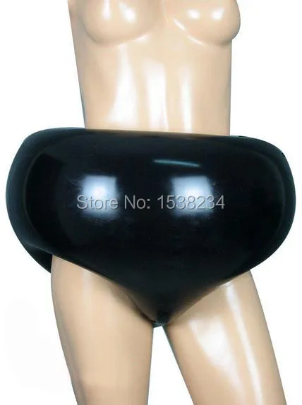 Купить Экзотическая одежда  Latex Briefs Inflatable Latex Briefs Women  Sexy Inflatable Underwear