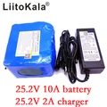 LiitoKala Brand 24V 10Ah 6S5P battery pack lithium 350w e-bike li-ion 25.2V 10000mah lithium bms electric bike battery 250W+2A preview-1
