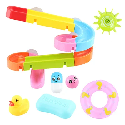 water slide bath toy