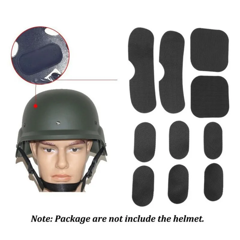 pads and helmet