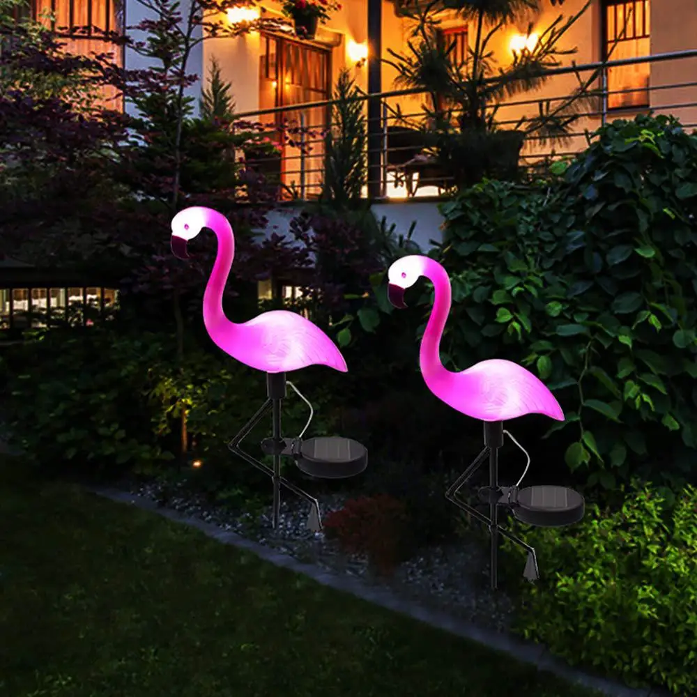 flamingo solar light