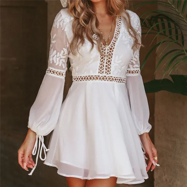 Summer Fashion New Casual Sexy V-Neck 