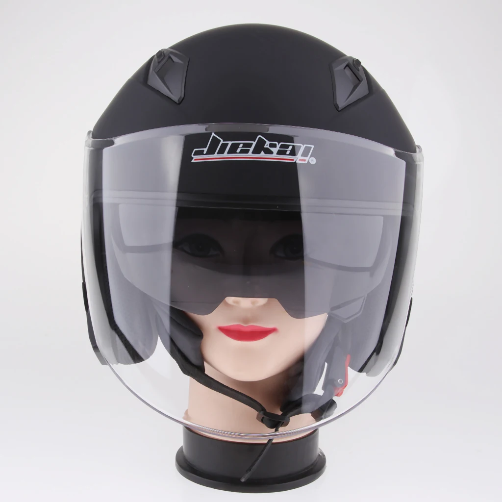 open face helmet face shield