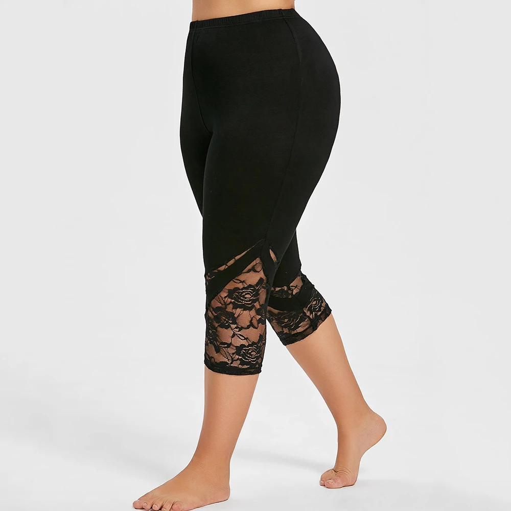 ROSEGAL Plus Size Lace Trim 
