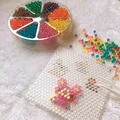 500PCS/Set Jewel Beads 3D Puzzle toys for Children 6 Colors Refill Pack Water sticky Beads Jigsaw Puzzle Brinquedo Juguetes preview-2