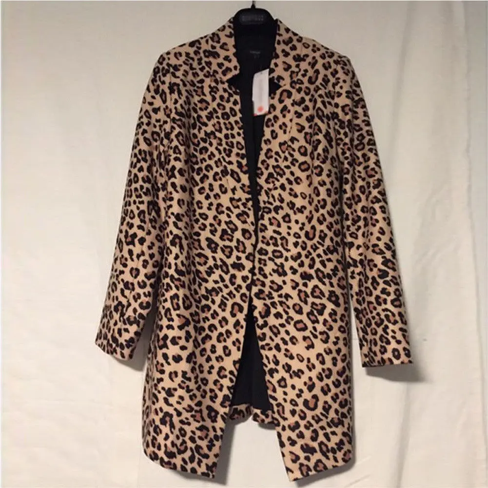 leopard print jacket womens