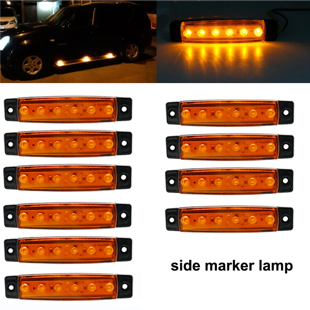 24v amber led lights