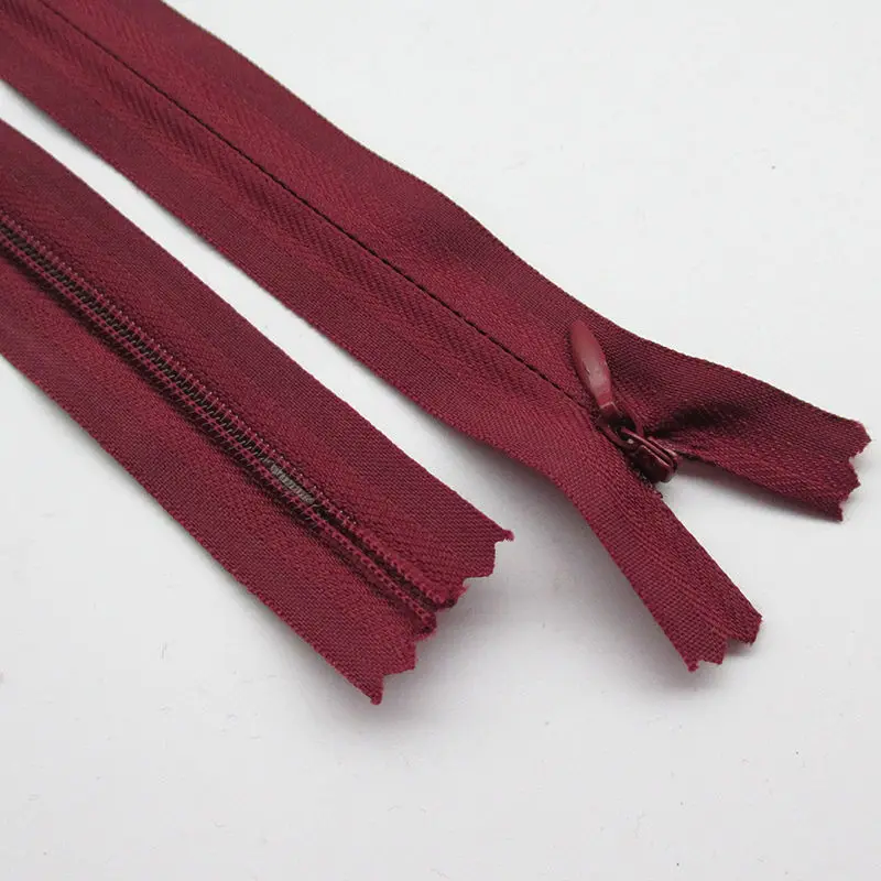 10pcs 3 Inch-24 inch (7.5cm-60cm) Nylon Coil Zippers for Tailor Sewing  Crafts Nylon Zippers Bulk 20 Colors