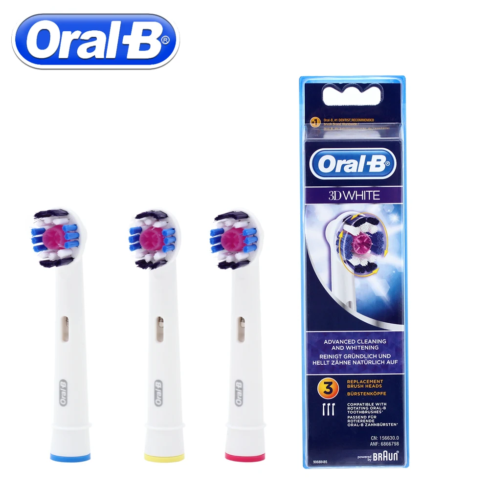 oral b 3d white electric toothbrush heads